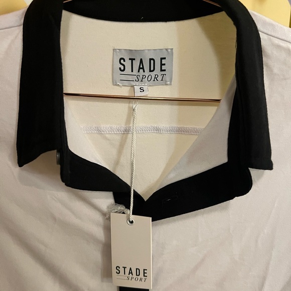 STADE SPORT Women’s Mick Crop Polo NWT! - Picture 5 of 7